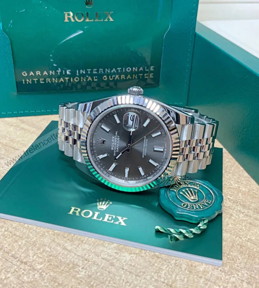 Datejust 36Mm Jubilè Grigio Orologi Da Polso