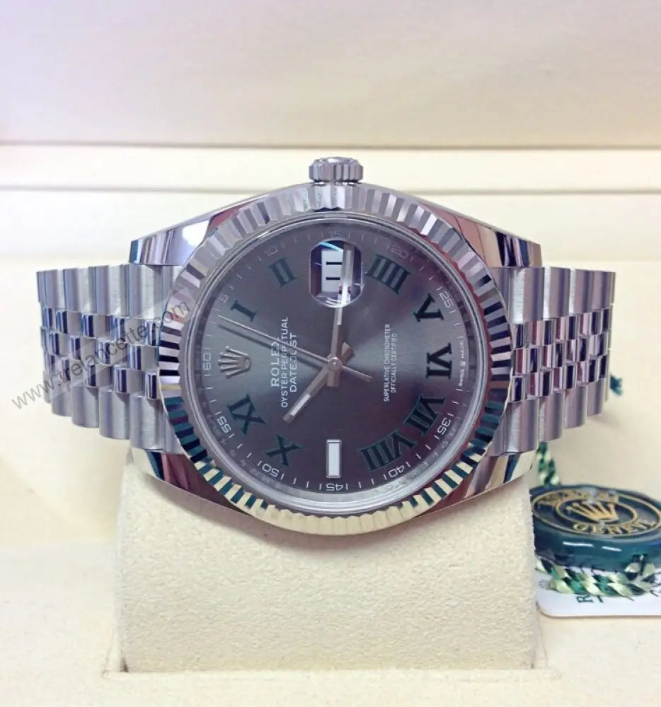 Datejust 41Mm Jubilee Wimbledon Orologi Da Polso