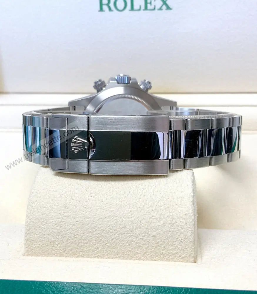 Daytona Acciaio Crono Classico Bianco Orologi Da Polso