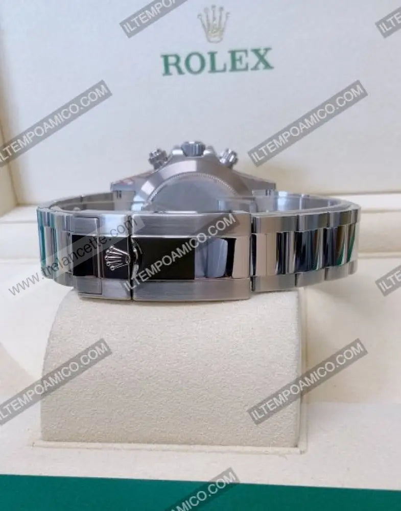 Daytona Crono Acciaio Ceramica Bianco Orologi Da Polso