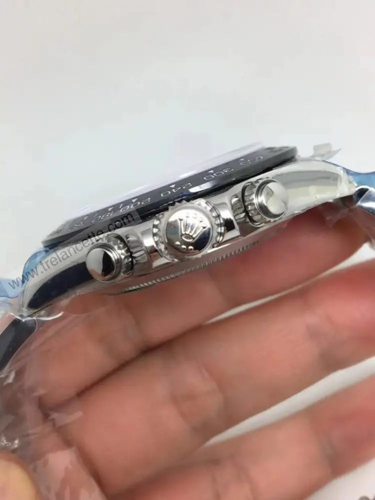 Daytona Crono Acciaio Ceramica Bianco Orologi Da Polso