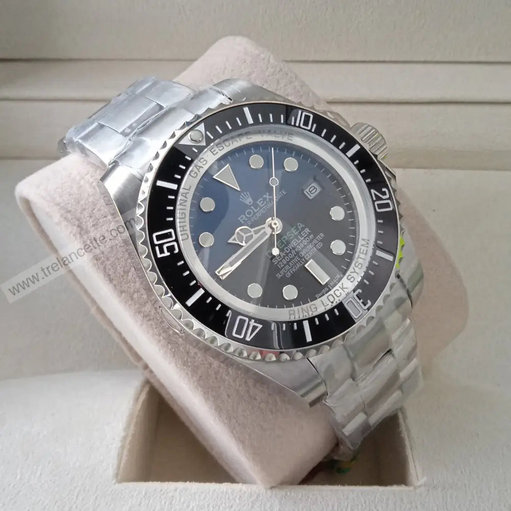 Deepsea Acciaio 44Mn Blu/Nero Orologi Da Polso