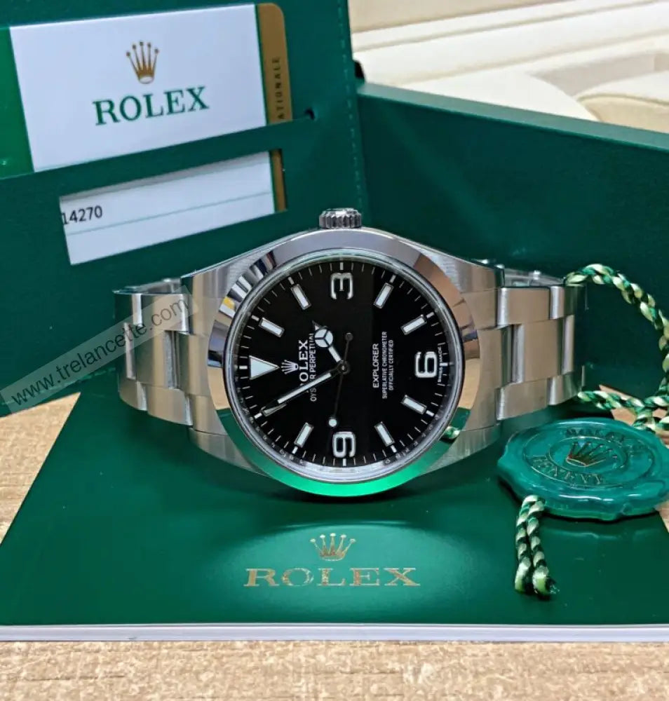 Explorer I Acciaio 39Mm Orologi Da Polso