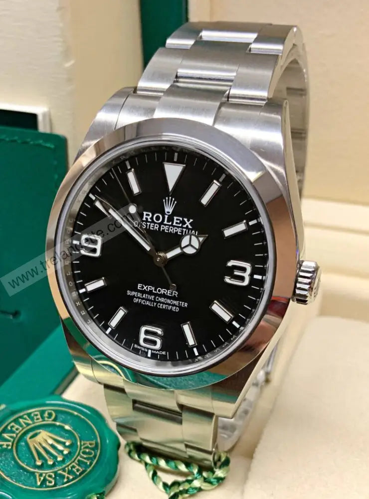 Explorer I Acciaio 39Mm Orologi Da Polso