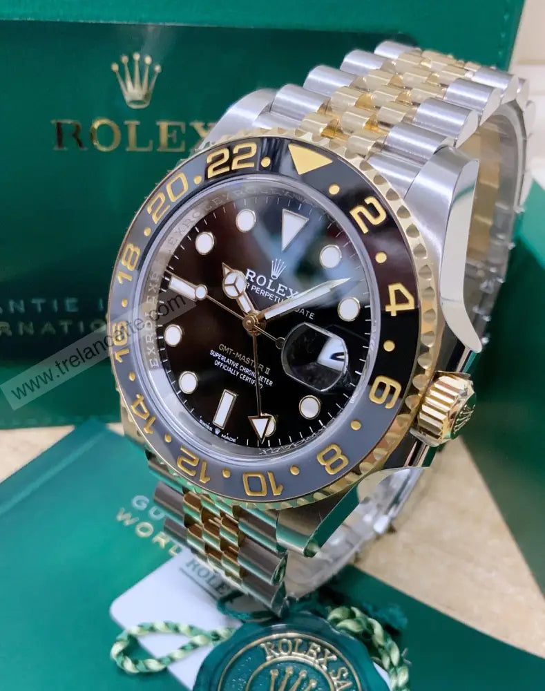 Gmt Master Ii Acciaio Oro Jubile Orologi Da Polso