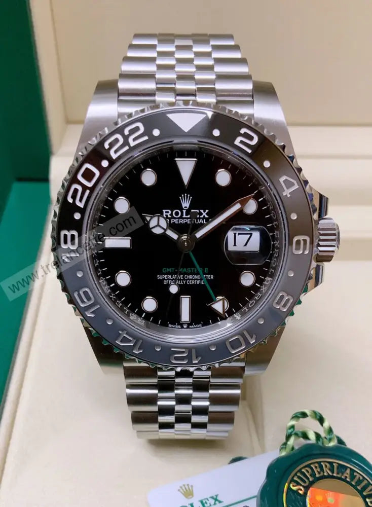 Gmt Master Ii Jubile Nero E Grigio Orologi Da Polso