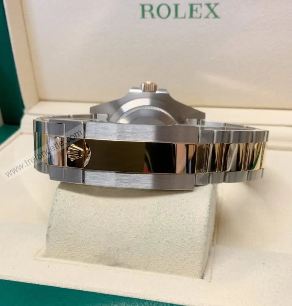 Submariner Acciaio E Oro Blu 41Mm Orologi Da Polso