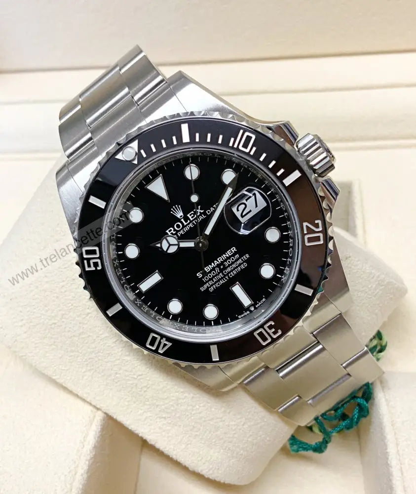 Submariner Nero Data 41Mm Orologi Da Polso