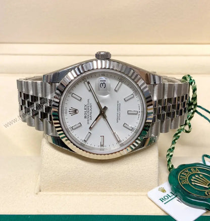 Datejust 36Mm Jubilè Bianco Orologi Da Polso