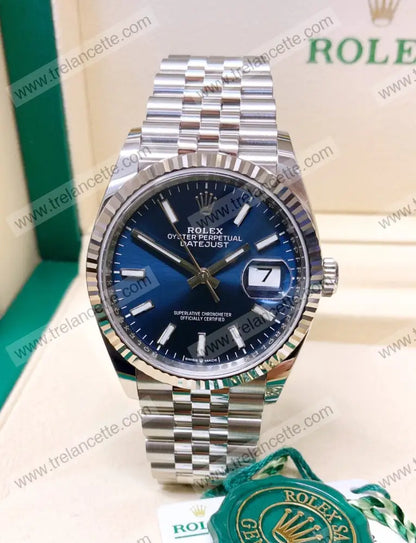 Datejust 36Mm Jubilè Blu Orologi Da Polso