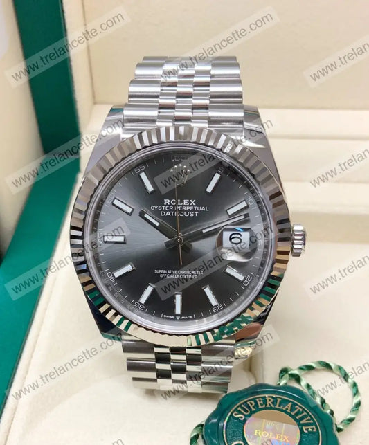 Datejust 36Mm Jubilè Grigio Orologi Da Polso