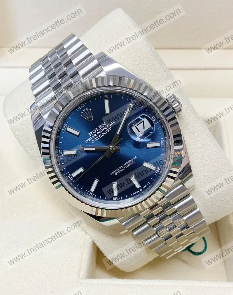 Datejust 41Mm Jubilee Blu Orologi Da Polso