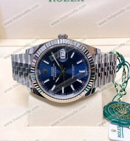 Datejust 41Mm Jubilee Blu Orologi Da Polso