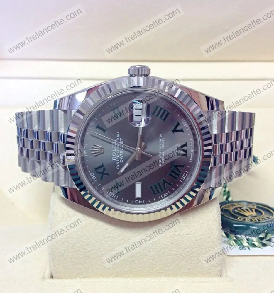 Datejust 41Mm Jubilee Wimbledon Orologi Da Polso