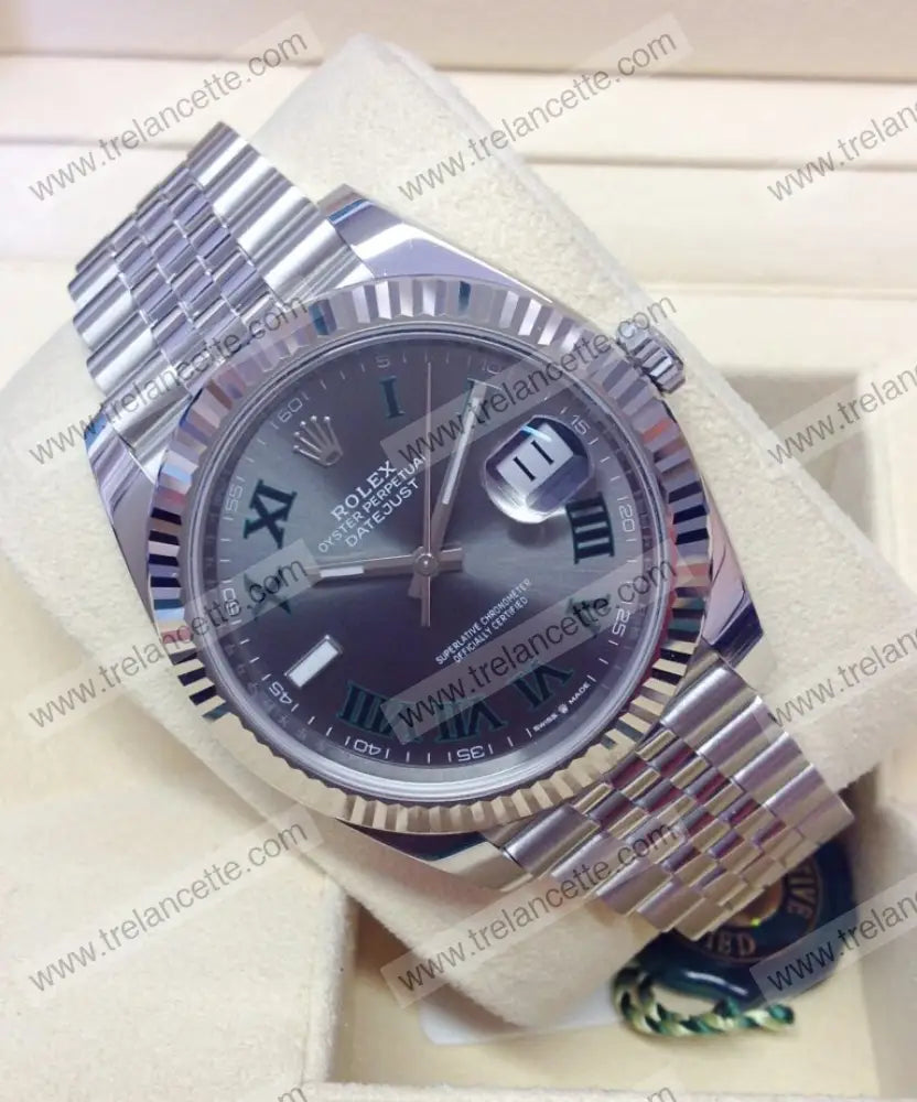 Datejust 41Mm Jubilee Wimbledon Orologi Da Polso