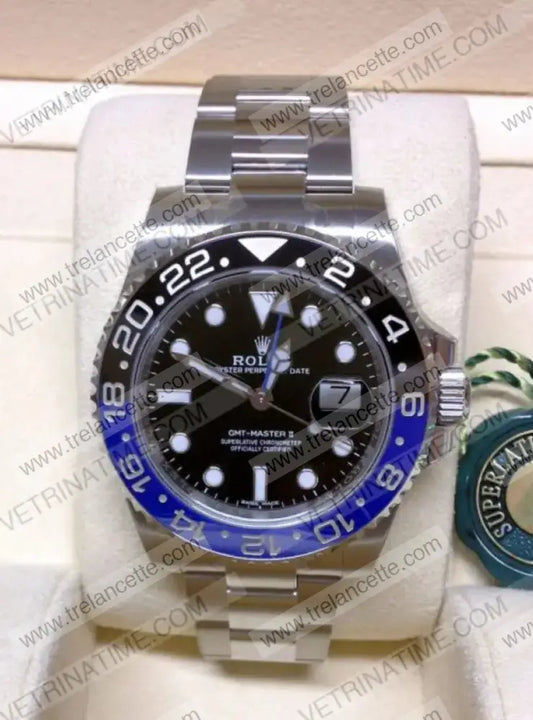 Gmt Master Ii Batman Oyster Orologi Da Polso