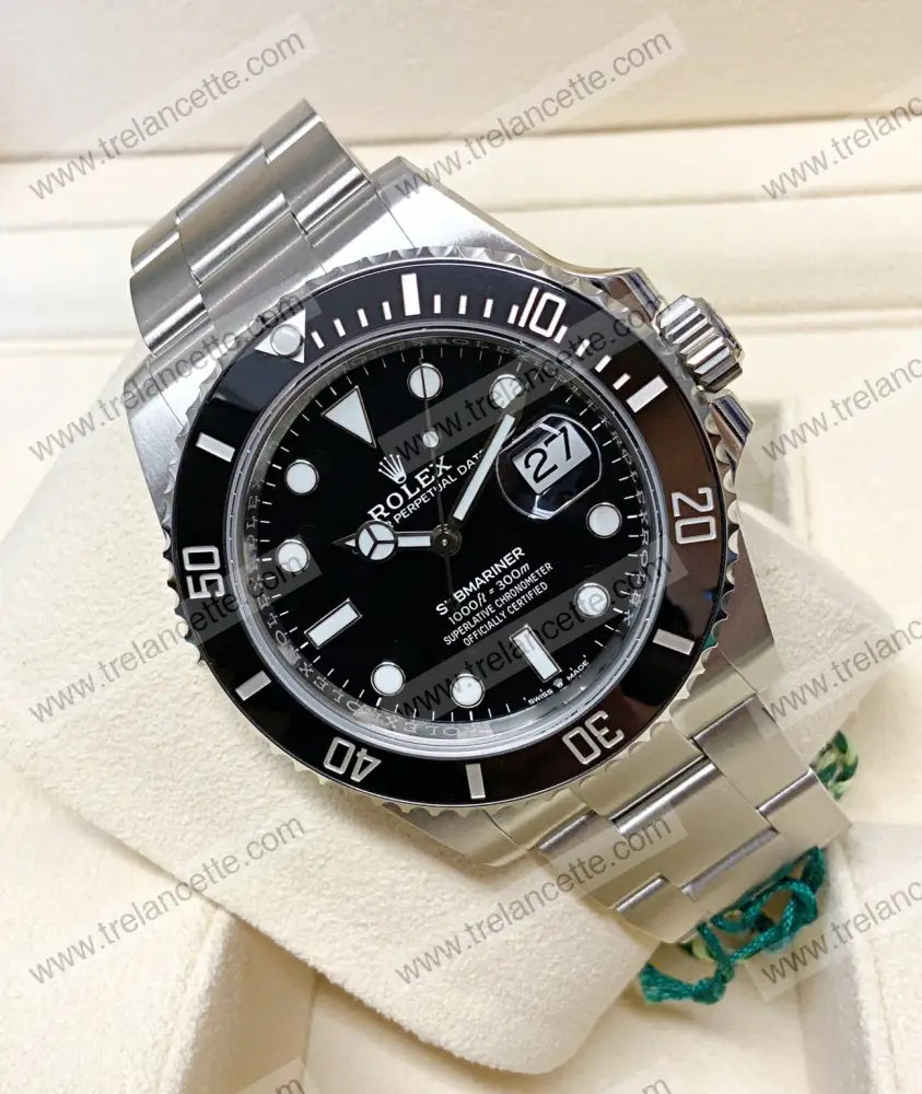 Submariner Nero Data 41Mm Orologi Da Polso