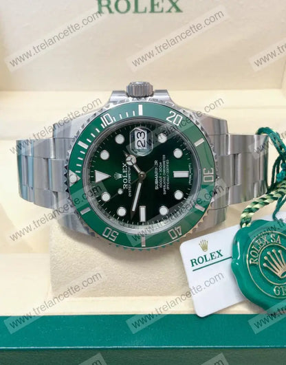 Submariner Verde Hulk 40Mm Orologi Da Polso