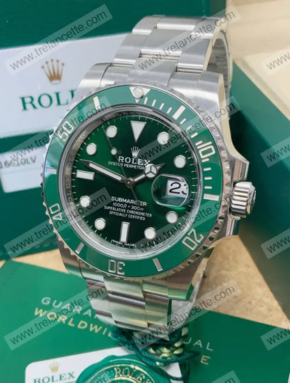 Submariner Verde Hulk 40Mm Orologi Da Polso