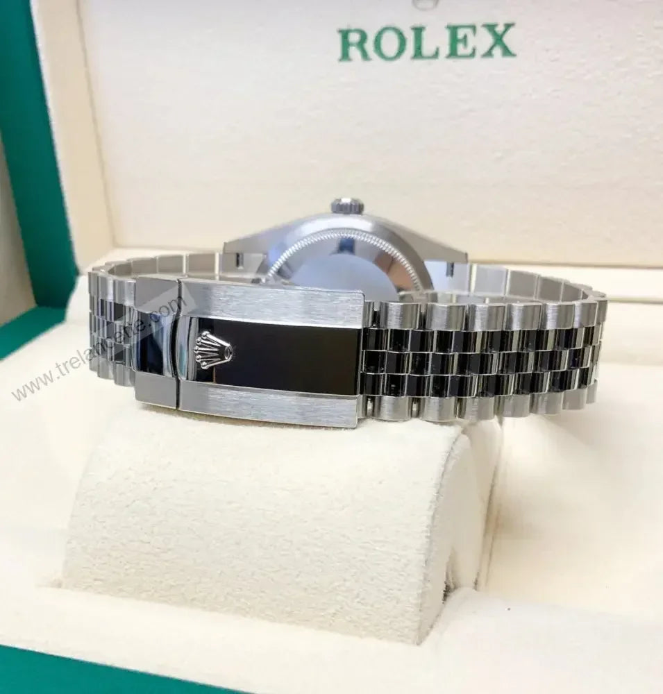 Repliche Rolex Datejust 36mm blu - Trelancette