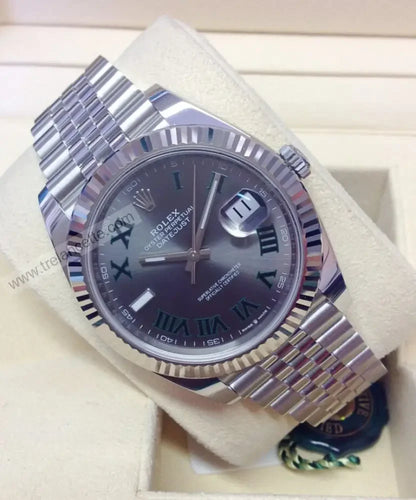 Repliche Rolex Datejust 41mm Wimbledon jubilee - Trelancette