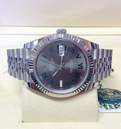Repliche Rolex Datejust 41mm Wimbledon jubilee - Trelancette