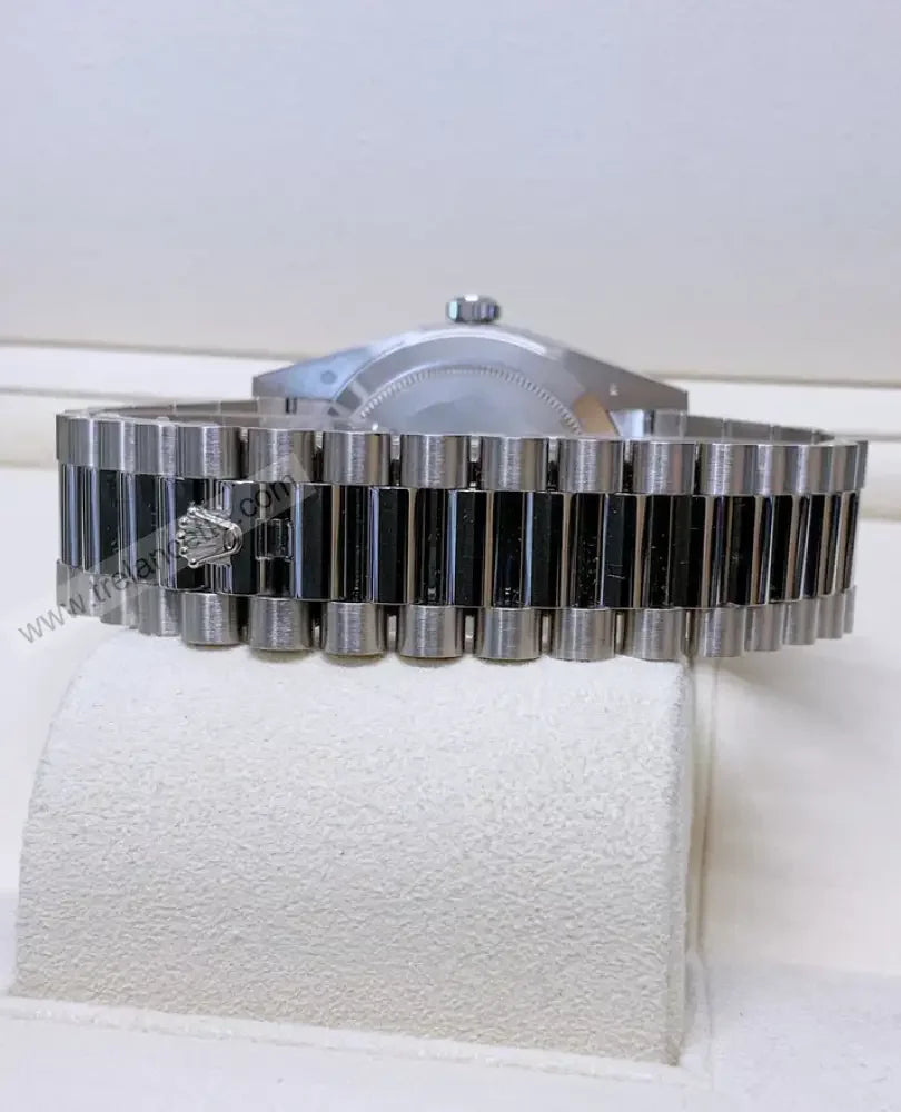 Repliche Rolex Daydate Bianco - Trelancette