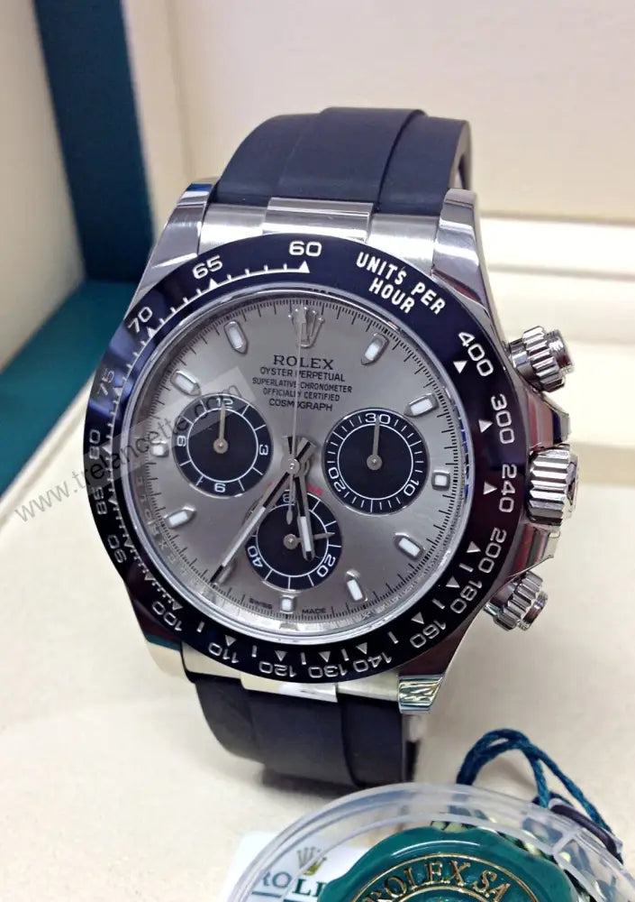 Repliche Rolex Daytona gomma acciaio - Trelancette