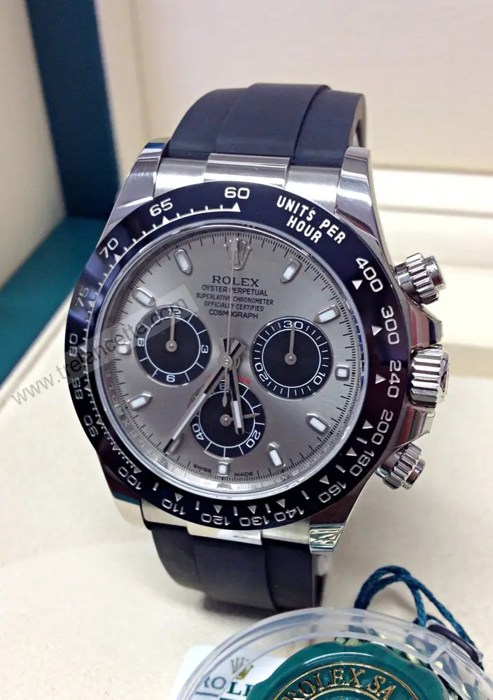 Repliche Rolex Daytona gomma acciaio - Trelancette