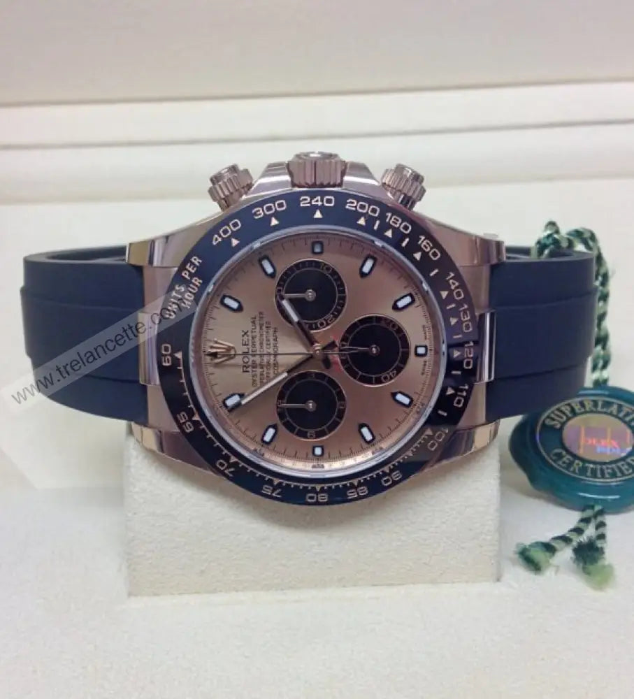 Repliche Rolex Daytona gomma oro rosa - Trelancette