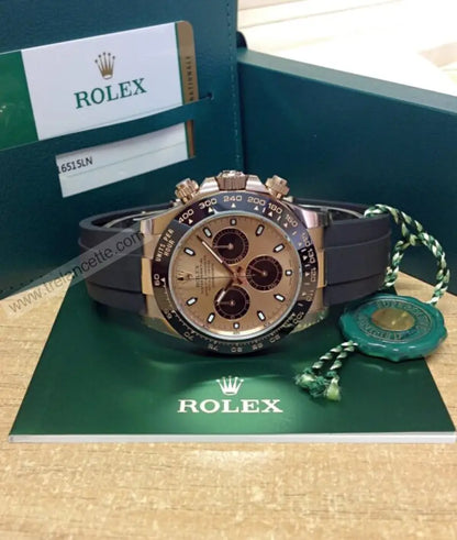 Repliche Rolex Daytona gomma oro rosa - Trelancette