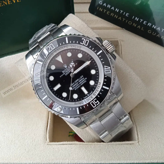 Repliche Rolex Deepsea 44mm nero - Trelancette
