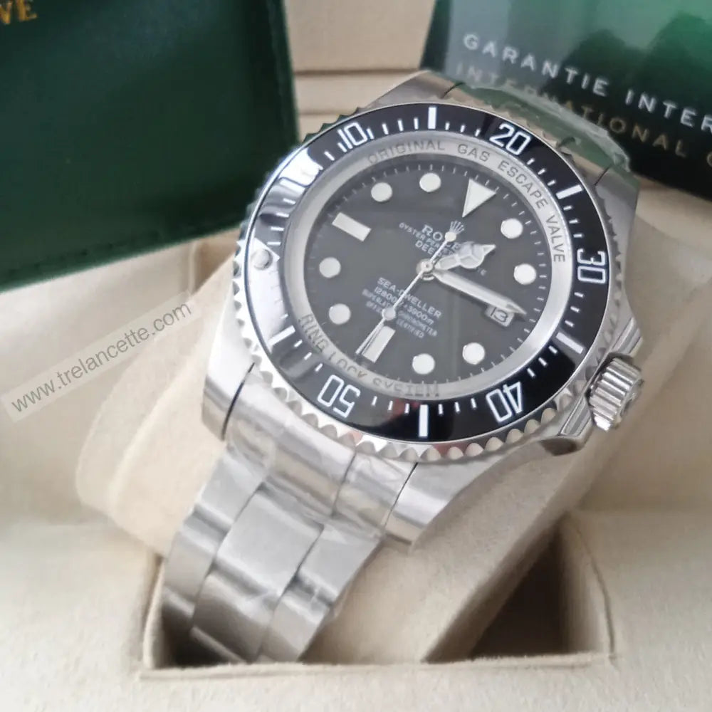 Repliche Rolex Deepsea 44mm nero - Trelancette