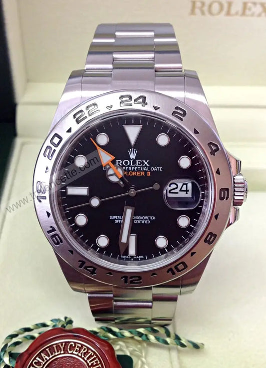 Repliche Rolex Explorer II nero - Trelancette