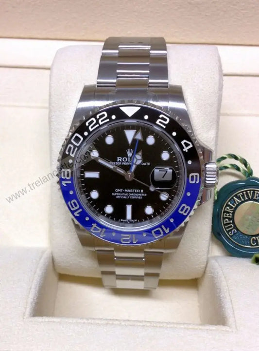 Repliche Rolex Gmt batman Oyster - Trelancette