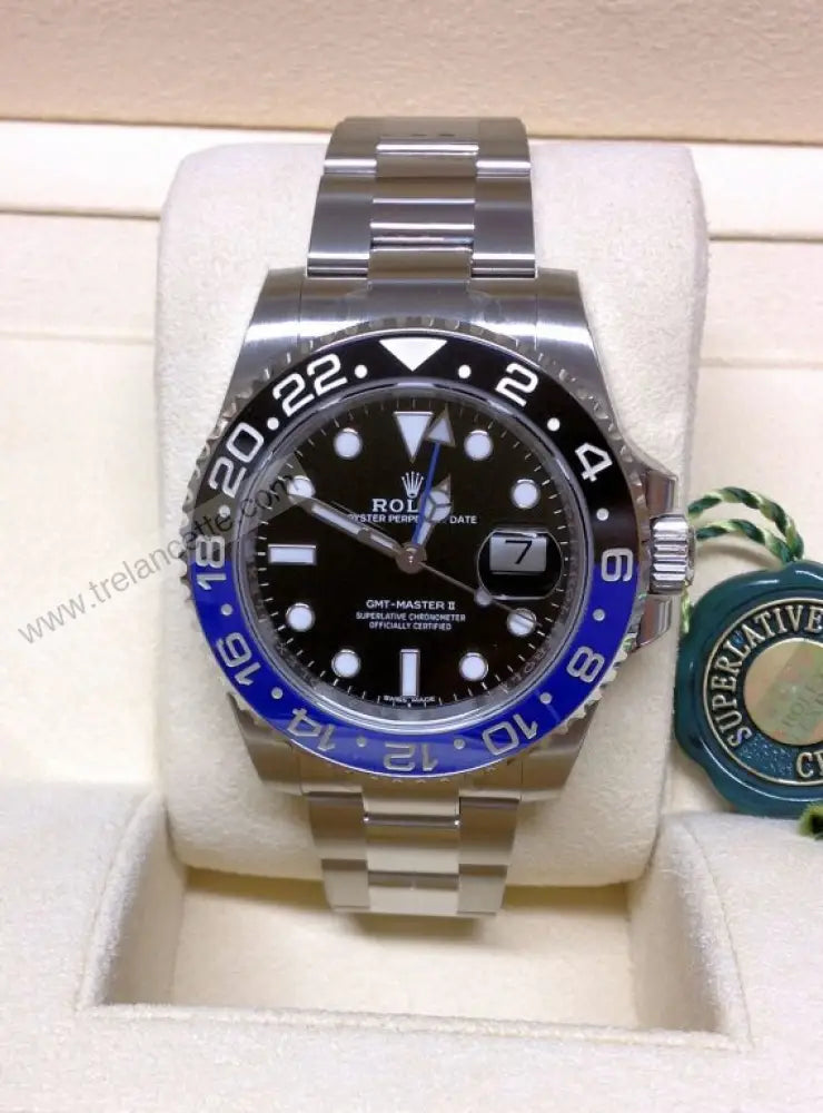 Repliche Rolex Gmt batman Oyster - Trelancette