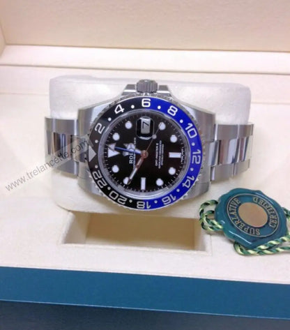 Repliche Rolex Gmt batman Oyster - Trelancette