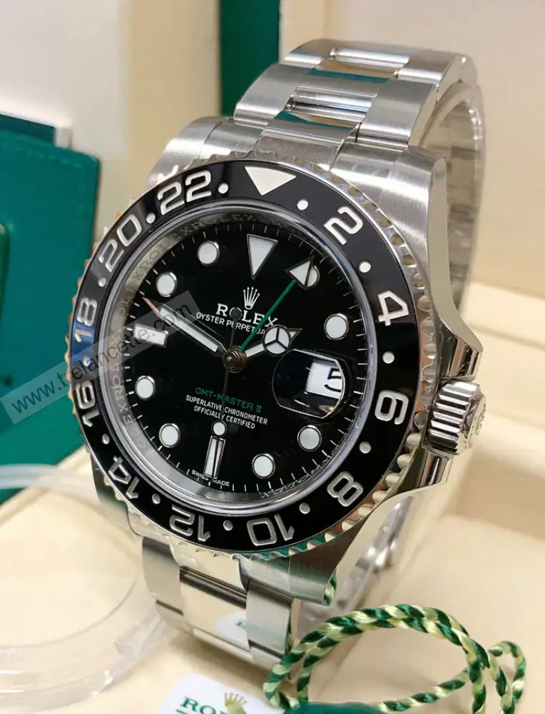 Repliche Rolex Gmt nero - Trelancette