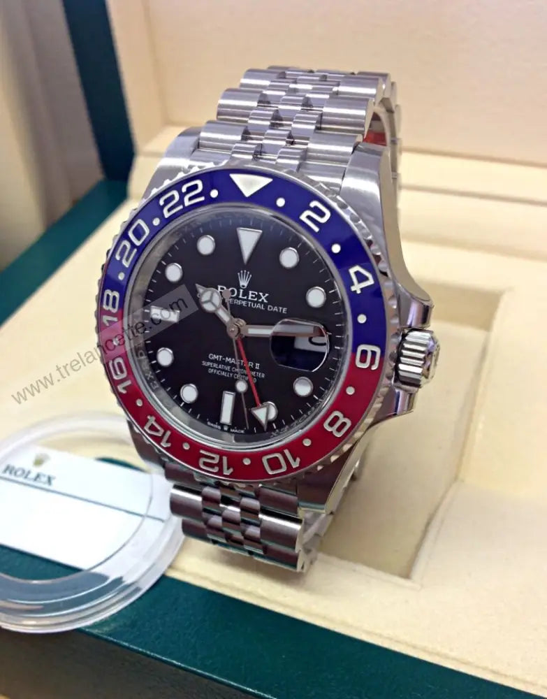 Repliche Rolex Gmt pepsi jubilee - Trelancette