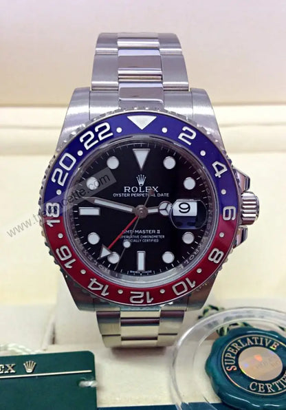 Repliche Rolex Gmt pepsi oyster - Trelancette