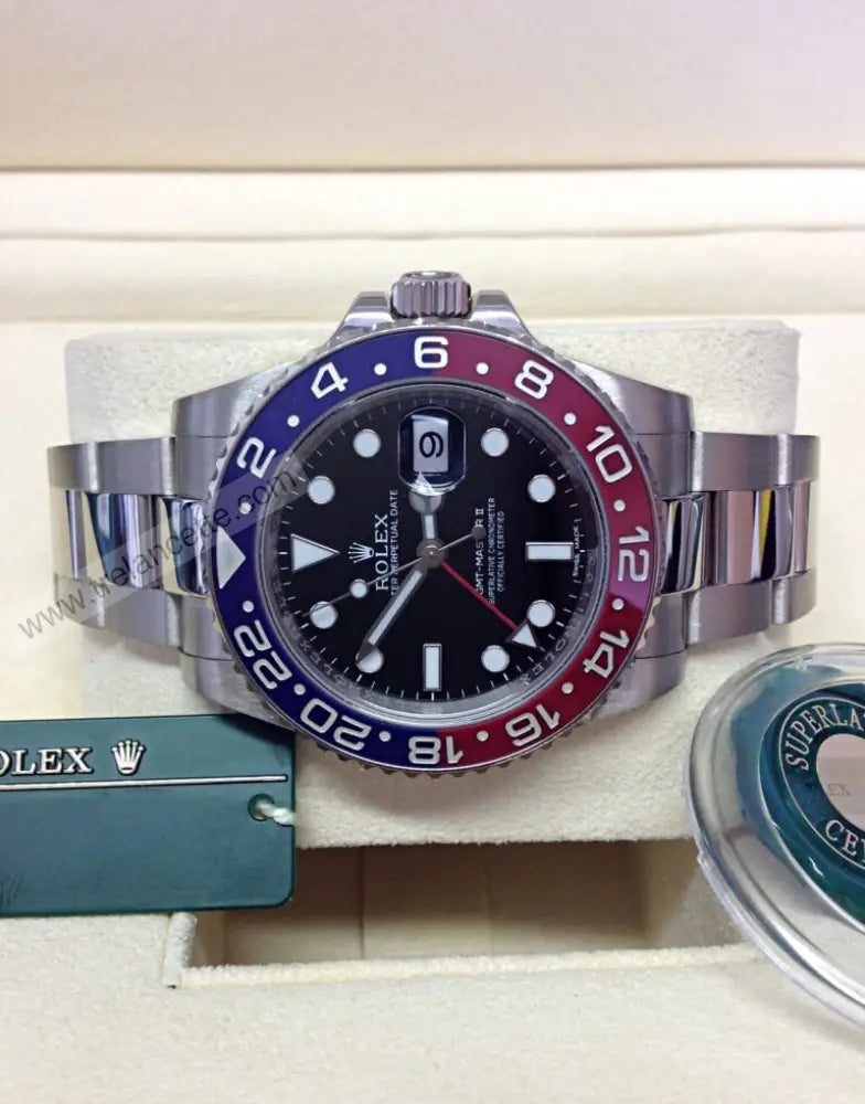 Repliche Rolex Gmt pepsi oyster - Trelancette