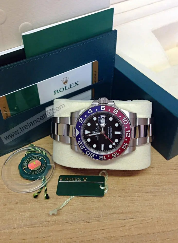 Repliche Rolex Gmt pepsi oyster - Trelancette