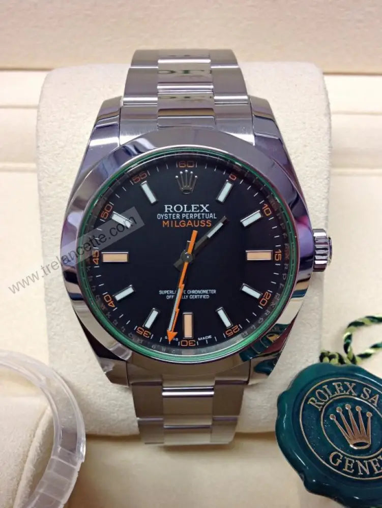 Repliche Rolex Milgauss nero - Trelancette