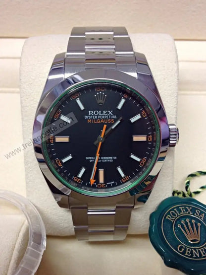 Repliche Rolex Milgauss nero - Trelancette