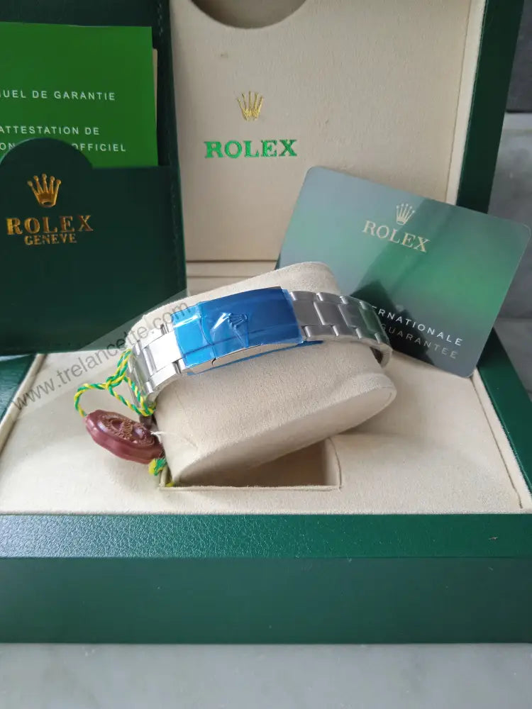 Repliche Rolex Perpetual 36mm grigio - Trelancette