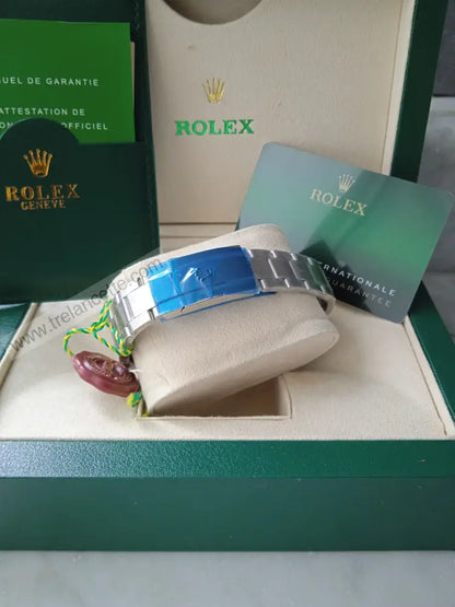 Repliche Rolex Perpetual 36mm grigio - Trelancette