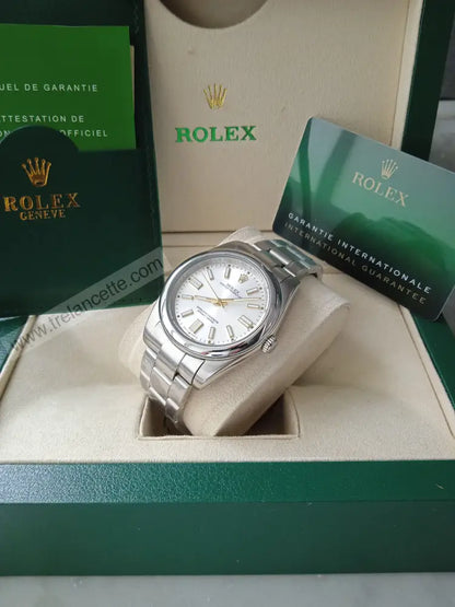 Repliche Rolex Perpetual 36mm grigio - Trelancette