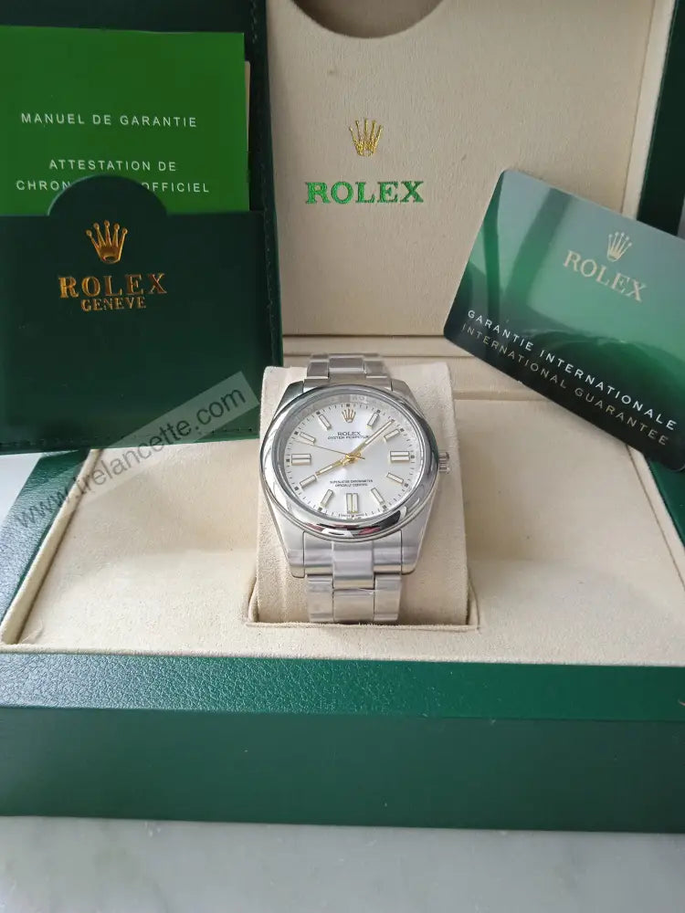 Repliche Rolex Perpetual 41mm grigio - Trelancette