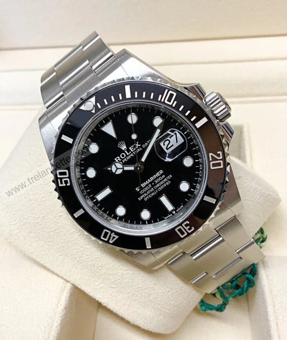 Repliche Rolex Submariner nero data 41mm - Trelancette