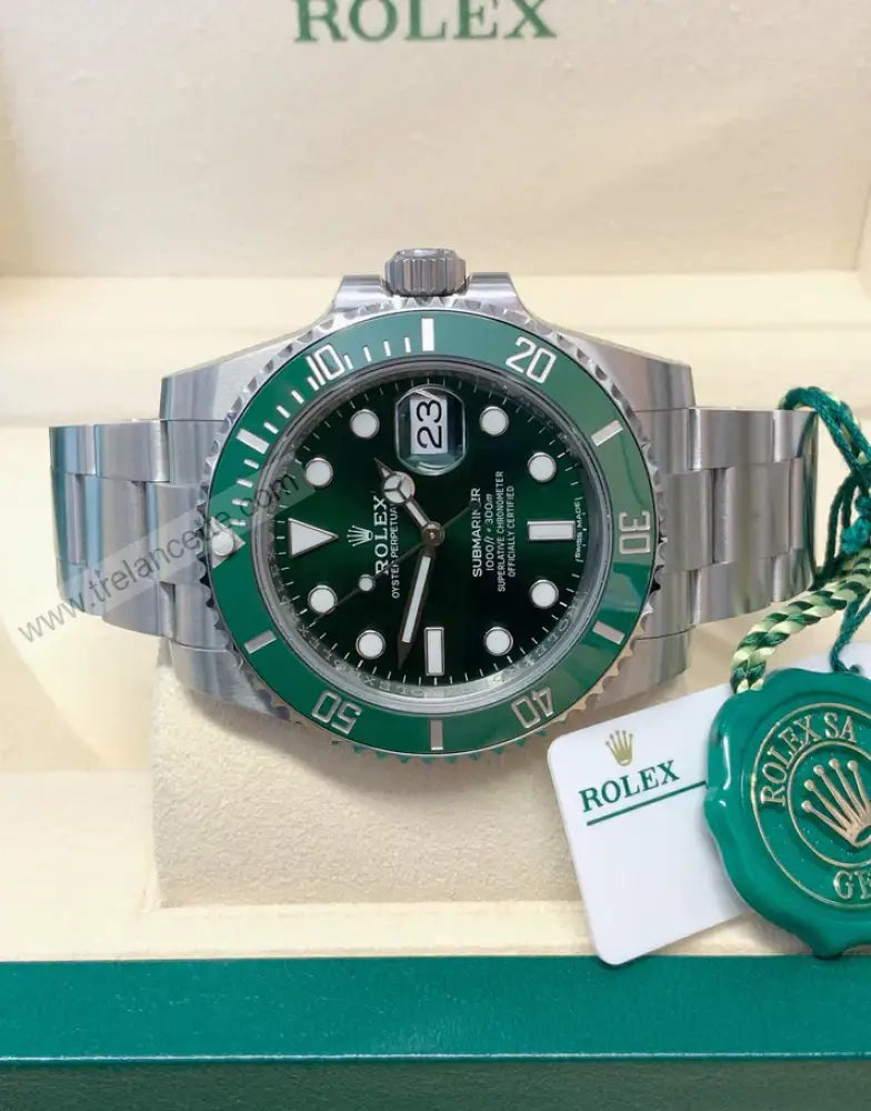 Repliche Rolex Submariner verde - Trelancette